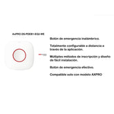 PULSADOR DE PANICO INALAMBRICO AXPRO DS-PDEB1-EG2-WB HIKVISION